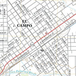 United States Geological Survey El Campo, TX (2022, 24000-Scale) digital map