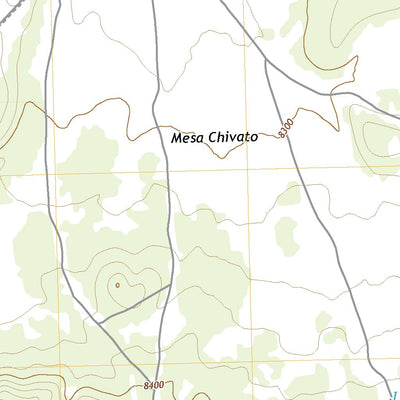United States Geological Survey El Dado Mesa, NM (2020, 24000-Scale) digital map