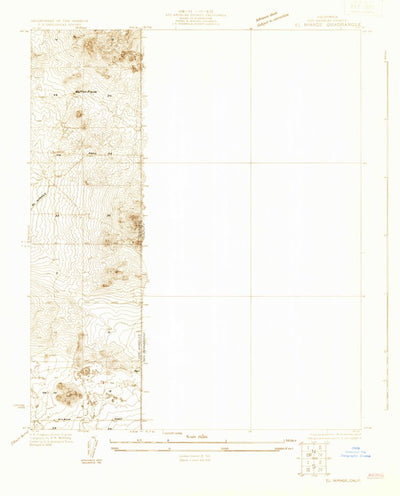 United States Geological Survey El Mirage, CA (1930, 24000-Scale) digital map