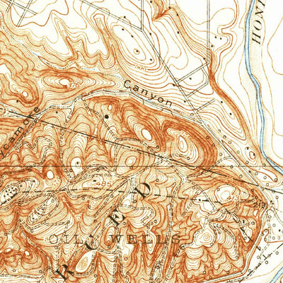 United States Geological Survey El Monte, CA (1926, 24000-Scale) digital map