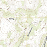 United States Geological Survey El Muerto Peak, TX (2022, 24000-Scale) digital map