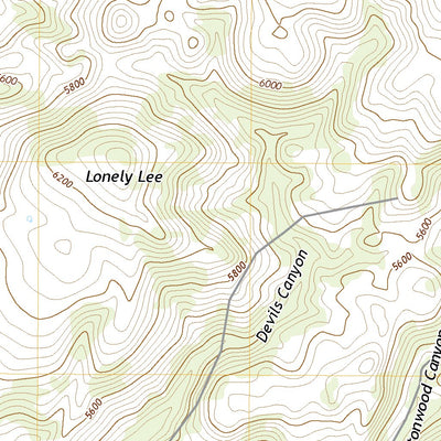 United States Geological Survey El Muerto Peak, TX (2022, 24000-Scale) digital map