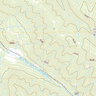 United States Geological Survey El Valle, NM (2020, 24000-Scale) digital map