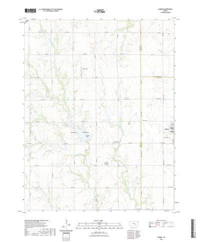 United States Geological Survey Elbing, KS (2022, 24000-Scale) digital map