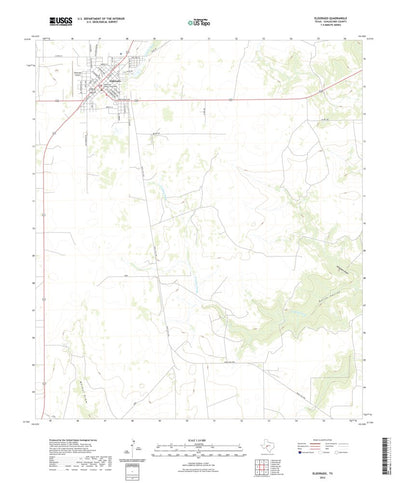 United States Geological Survey Eldorado, TX (2022, 24000-Scale) digital map