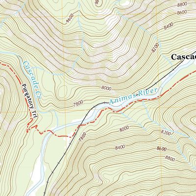 United States Geological Survey Electra Lake, CO (2022, 24000-Scale) digital map