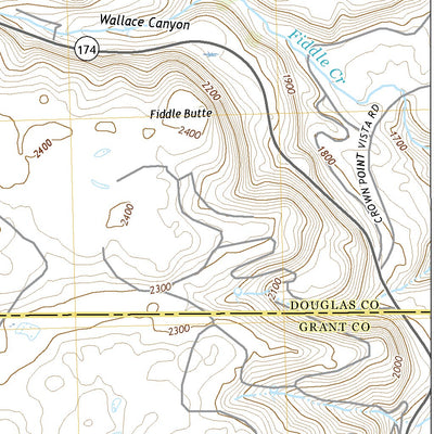 United States Geological Survey Electric City, WA (2020, 24000-Scale) digital map