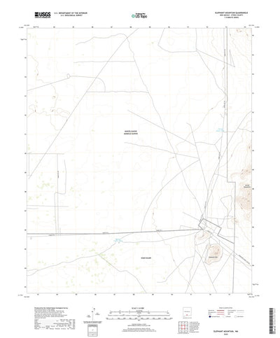 United States Geological Survey Elephant Mountain, NM (2020, 24000-Scale) digital map