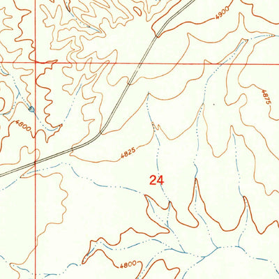 United States Geological Survey Elgin, AZ (1948, 24000-Scale) digital map
