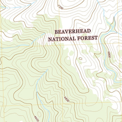 United States Geological Survey Elk Creek, MT (2020, 24000-Scale) digital map