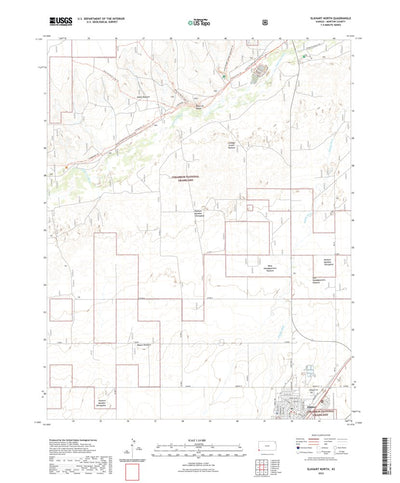 United States Geological Survey Elkhart North, KS (2022, 24000-Scale) digital map