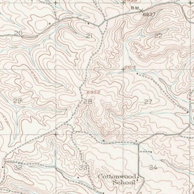 United States Geological Survey Elkhead Creek, CO (1923, 62500-Scale) digital map