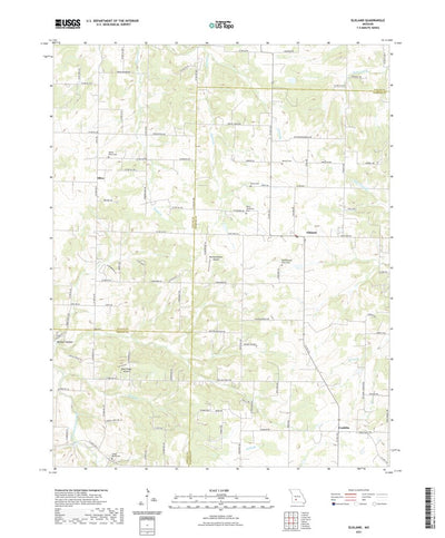 United States Geological Survey Elkland, MO (2021, 24000-Scale) digital map