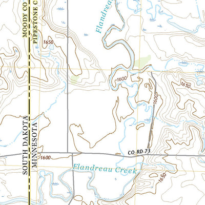 United States Geological Survey Elkton SW, MN (2022, 24000-Scale) digital map
