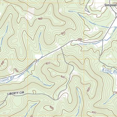 United States Geological Survey Elkton, TN (2022, 24000-Scale) digital map