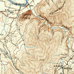 United States Geological Survey Elkton, VA (1937, 62500-Scale) digital map