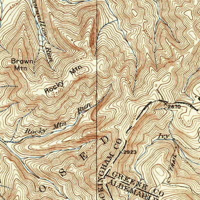 United States Geological Survey Elkton, VA (1937, 62500-Scale) digital map