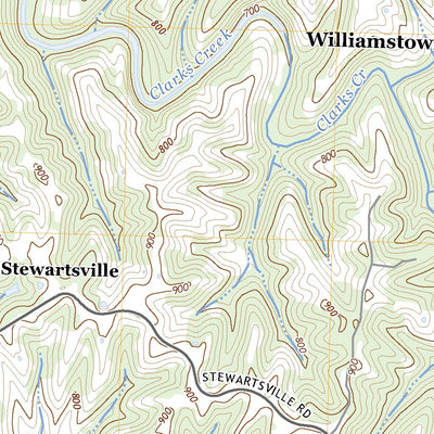 United States Geological Survey Elliston, KY (2022, 24000-Scale) digital map