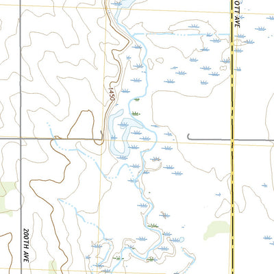 United States Geological Survey Ellsworth, MN (2022, 24000-Scale) digital map