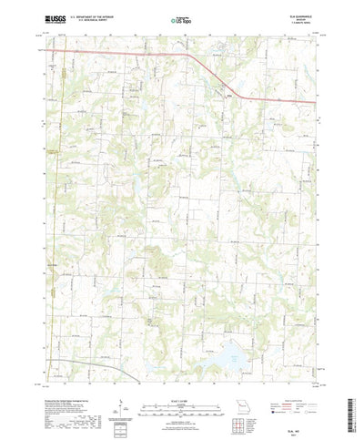United States Geological Survey Elm, MO (2021, 24000-Scale) digital map
