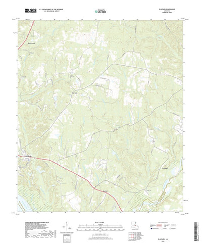 United States Geological Survey Elm Park, LA (2020, 24000-Scale) digital map