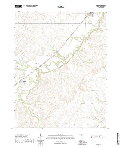 United States Geological Survey Elmdale, KS (2022, 24000-Scale) digital map