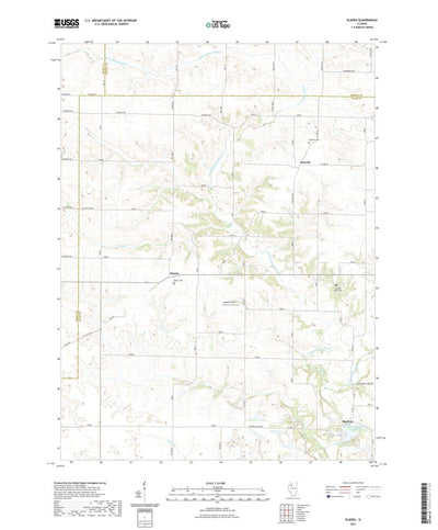 United States Geological Survey Elmira, IL (2021, 24000-Scale) digital map