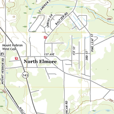 United States Geological Survey Elmore, AL (2020, 24000-Scale) digital map