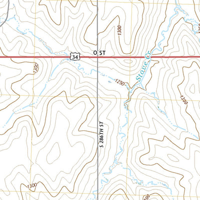 United States Geological Survey Elmwood, NE (2021, 24000-Scale) digital map