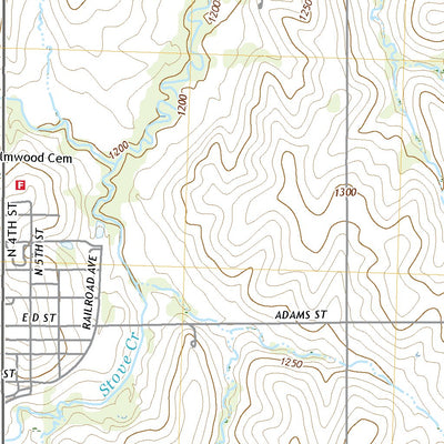 United States Geological Survey Elmwood, NE (2021, 24000-Scale) digital map