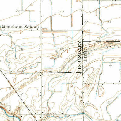 United States Geological Survey Elsie, MI (1918, 62500-Scale) digital map