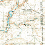 United States Geological Survey Elsie, MI (1918, 62500-Scale) digital map