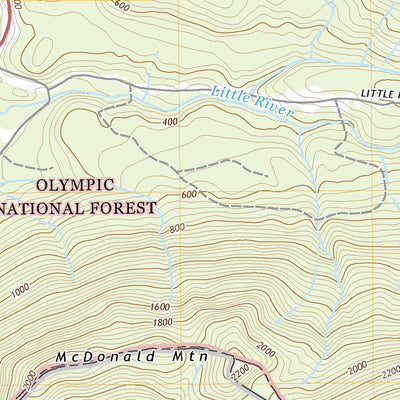 United States Geological Survey Elwha, WA (2020, 24000-Scale) digital map