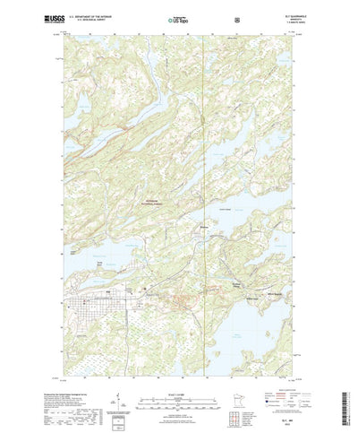 United States Geological Survey Ely, MN (2022, 24000-Scale) digital map