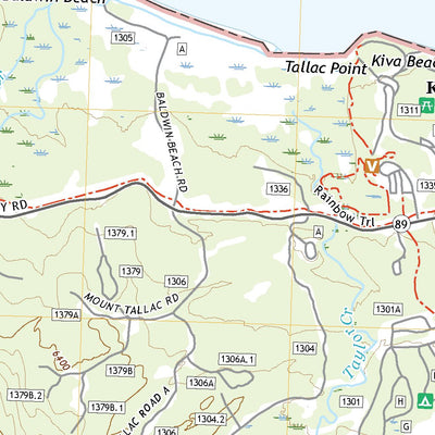 United States Geological Survey Emerald Bay, CA (2021, 24000-Scale) digital map