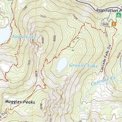 United States Geological Survey Emerald Bay, CA (2021, 24000-Scale) digital map