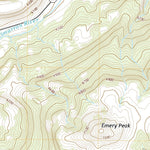 United States Geological Survey Emery Peak, NM (2020, 24000-Scale) digital map