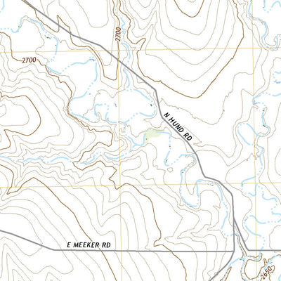 United States Geological Survey Eminence Cemetery, KS (2022, 24000-Scale) digital map