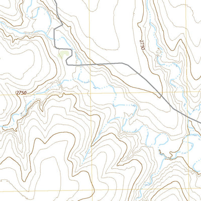 United States Geological Survey Eminence Cemetery, KS (2022, 24000-Scale) digital map