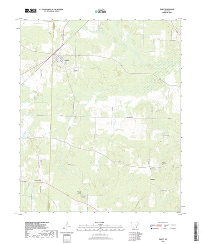 United States Geological Survey Emmet, AR (2020, 24000-Scale) digital map