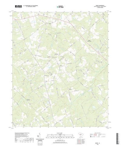 United States Geological Survey Emory, SC (2020, 24000-Scale) digital map
