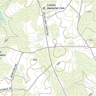 United States Geological Survey Emory, SC (2020, 24000-Scale) digital map