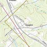 United States Geological Survey Empire, GA (2020, 24000-Scale) digital map