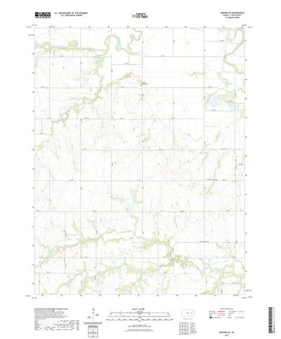 United States Geological Survey Emporia SE, KS (2022, 24000-Scale) digital map