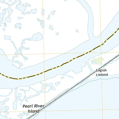 United States Geological Survey English Lookout, LA (2020, 24000-Scale) digital map