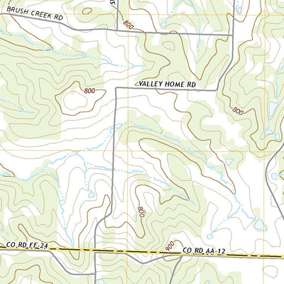 United States Geological Survey Enon, MO (2021, 24000-Scale) digital map