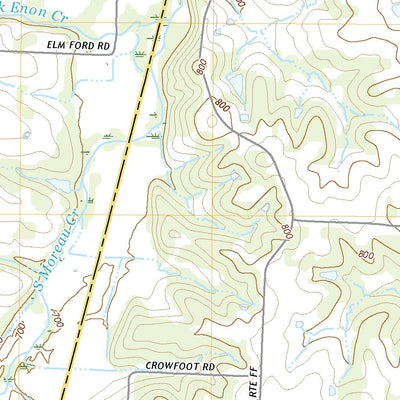 United States Geological Survey Enon, MO (2021, 24000-Scale) digital map