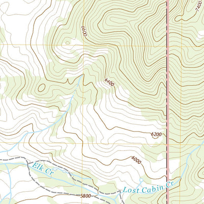 United States Geological Survey Enos Mountain, MT (2020, 24000-Scale) digital map