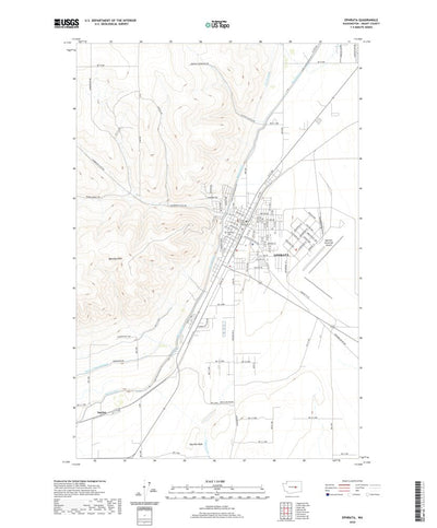 United States Geological Survey Ephrata, WA (2020, 24000-Scale) digital map