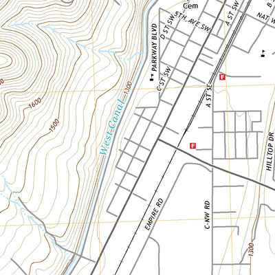 United States Geological Survey Ephrata, WA (2020, 24000-Scale) digital map